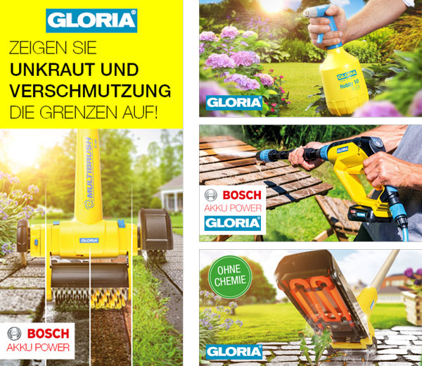 GLORIA Haus und Garten Full Service Online Media Agentur Hamburg