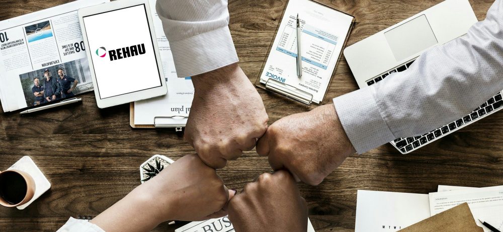 B2B Full Service Marketing Online Media PLAN REHAU Kooperation